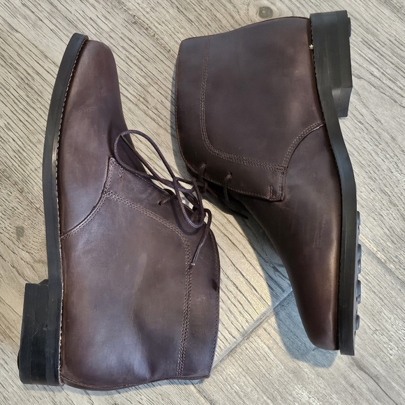 Lethato Handcrafted Leather Chukka Boots - Brown - Size 9 - Excellent Condition - Picture 3 of 8